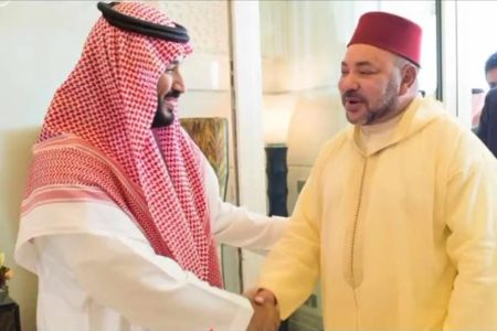 أمير المملكة  السعودية محمد بن سلمان يصدر برقية باعتماد خريطة المملكة المغربية كاملة وعدم استعمال عبارة  “الصحراء الغربية”