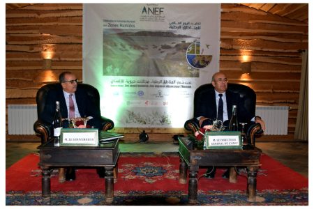 أشرف السيدان المصطفى النوحي عامل إقليم ميدلت على تخليد اليوم العالمي للمناطق الرطبة