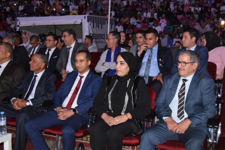 نائبة رئيس مجلس جهة درعة تافيلالت تشارك في فعاليات افتتاح الدورة الـ12 للمهرجان الوطني لفنون أحواش بورزازات