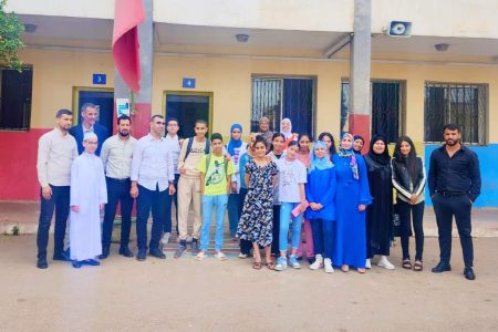 ثانوية أناسي الإعدادية بمدينة الدار البيضاء تنظم المسابقة النهائية في فن الخطابة