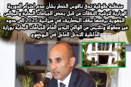 منظمة حقوقية مستقلة تدق ناقوس الخطر.