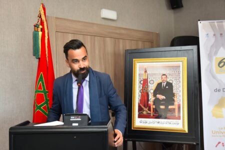 السيد يوسف مستعين رئيس المكتب الوطني لجمعية سفراء الخير العضوة بالإتحاد العربي للعمل التطوعي 