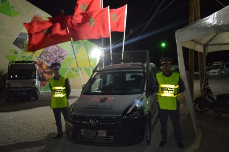 ميدلت: حضور أمني لافت يؤمِّن فعاليات المعرض الجهوي للمنتوجات المجالية بجهة درعة تافيلالت
