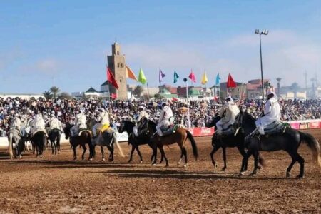 130 سربة وأكثر من 2300 فارس مشارك في موسم مولاي عبد الله أمغار لهذه السنة