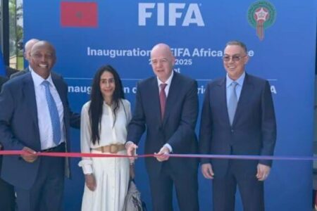 إنفانتينو يُدشّن أول مقر إقليمي للفيفا بإفريقيا بحضور فوزي لقجع وموتسيبي