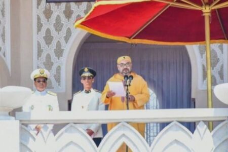 عيد العرش : أمير المؤمنين جلالة الملك يترأس حفل الولاء بالقصر الملكي بتطوان